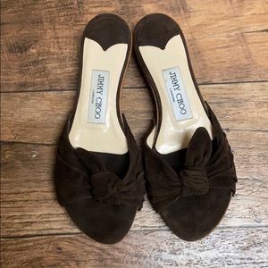 Jimmy Choo slides